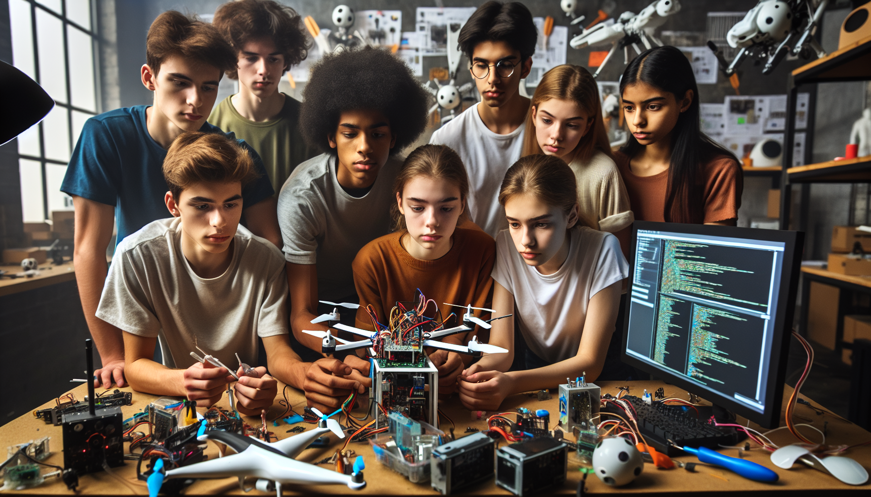 Erfolgsgeschichte des Teams Vultures bei der nationalen Aerospace Robotics Competition