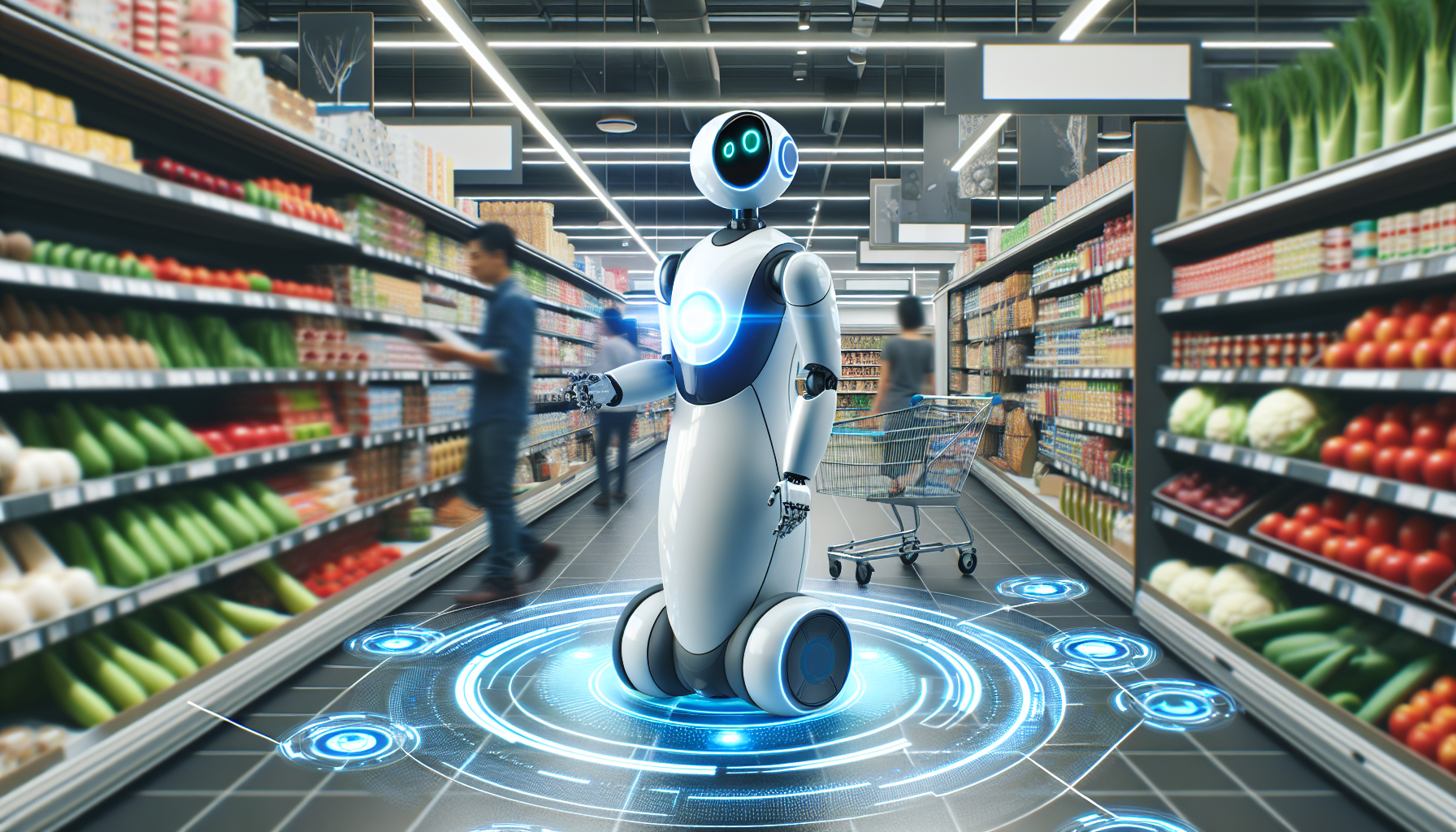 Revolution im Einzelhandel: Die Zukunft der autonomen In-Store-Roboter
