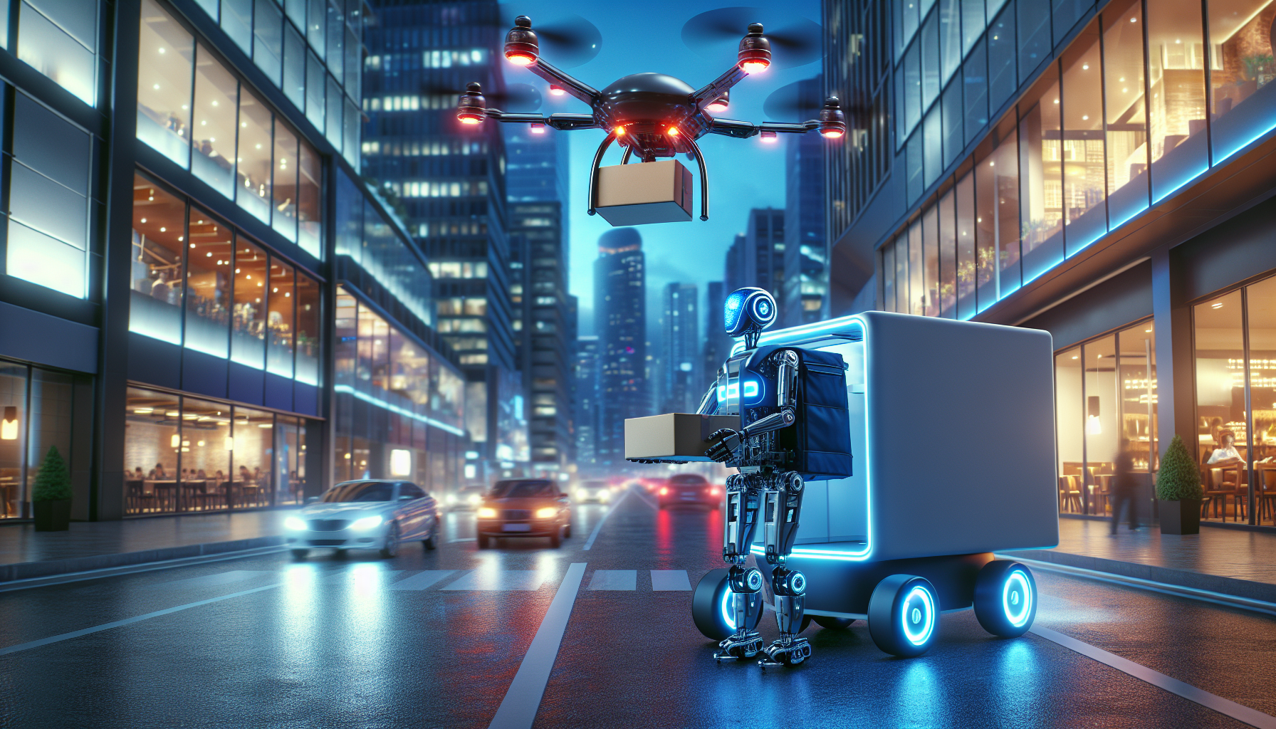 Die Zukunft der Essenslieferung: Autonome Technologien im Test