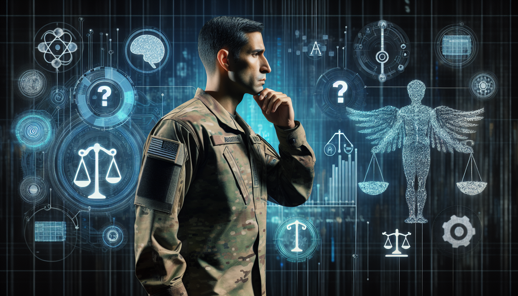 Die Balance zwischen Technologie und Menschlichkeit: KI-Entscheidungshilfesysteme im Militär