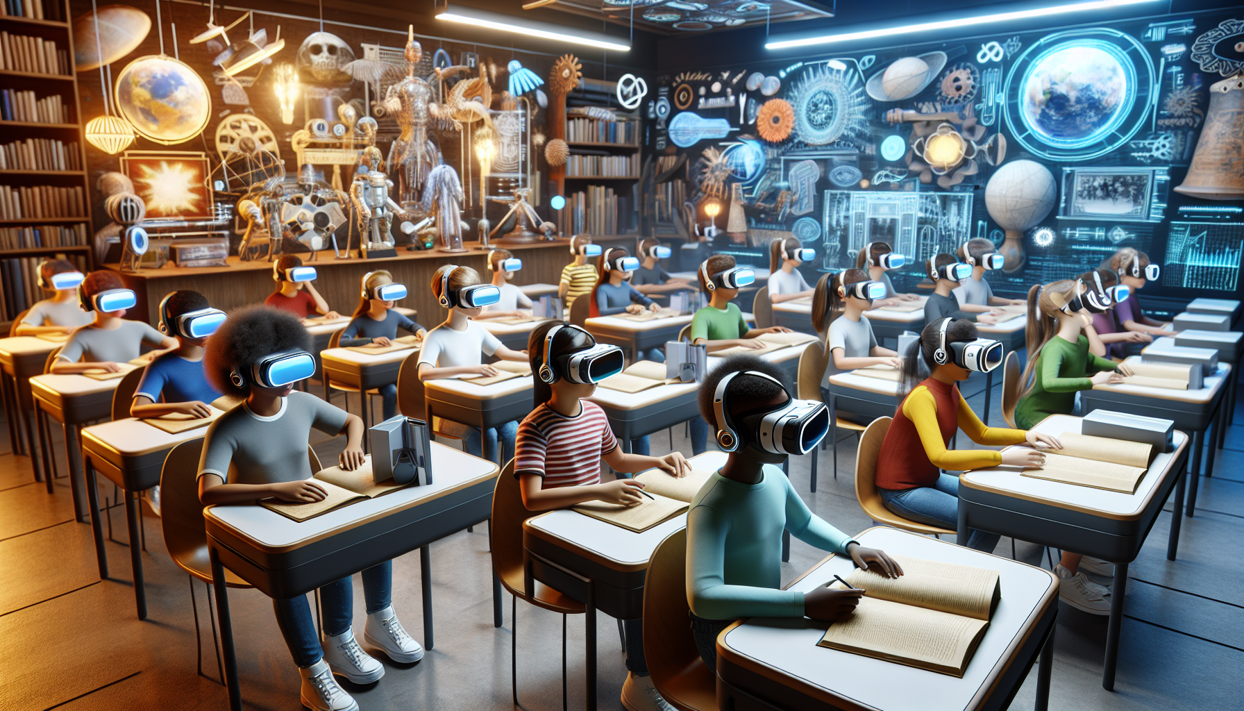 Die Zukunft des Lernens: Wie Immersive Technologien und KI das Bildungssystem Verändern