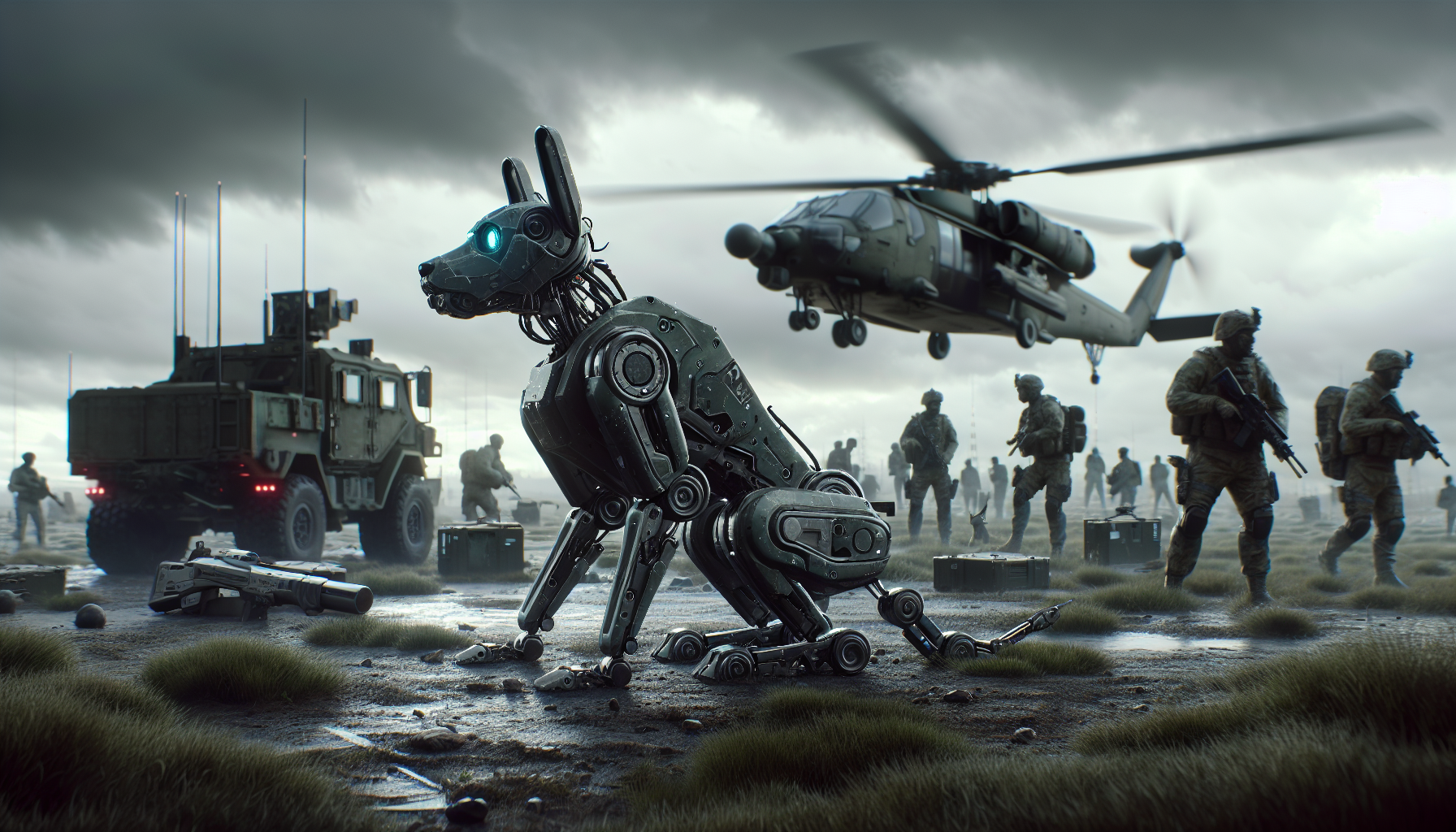 Die Zukunft der Kriegsführung: KI-gestützte Roboter-Hunde im Einsatz